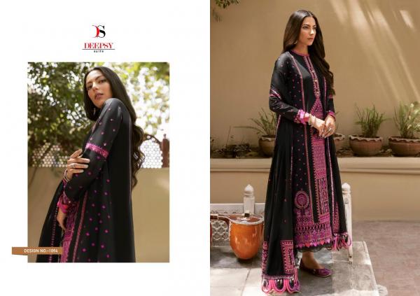 Deepsy Zaha Festive Designer Cotton Embroidery Pakistani Salwar